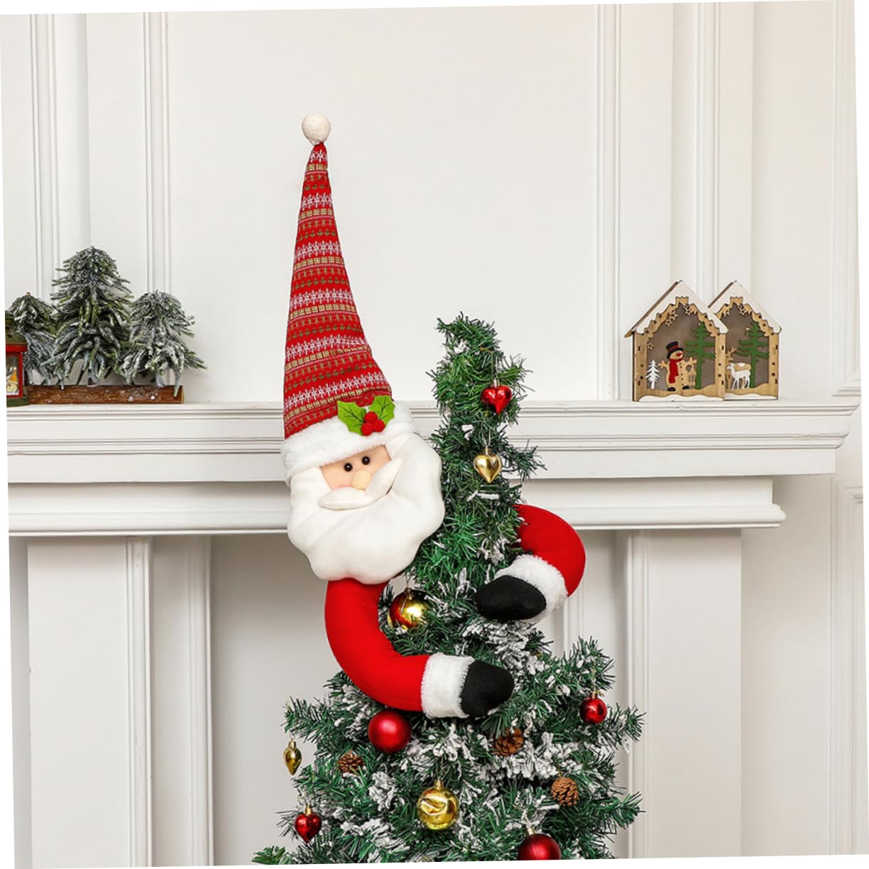 Stern Weihnachtsbaumspitze Glatt Und Langlebig Verformt Sich Nicht Leicht Für Weihnachtsbaum-Dekoration Schafft Festliche Atmosphäre Für Party Oder Zuhause