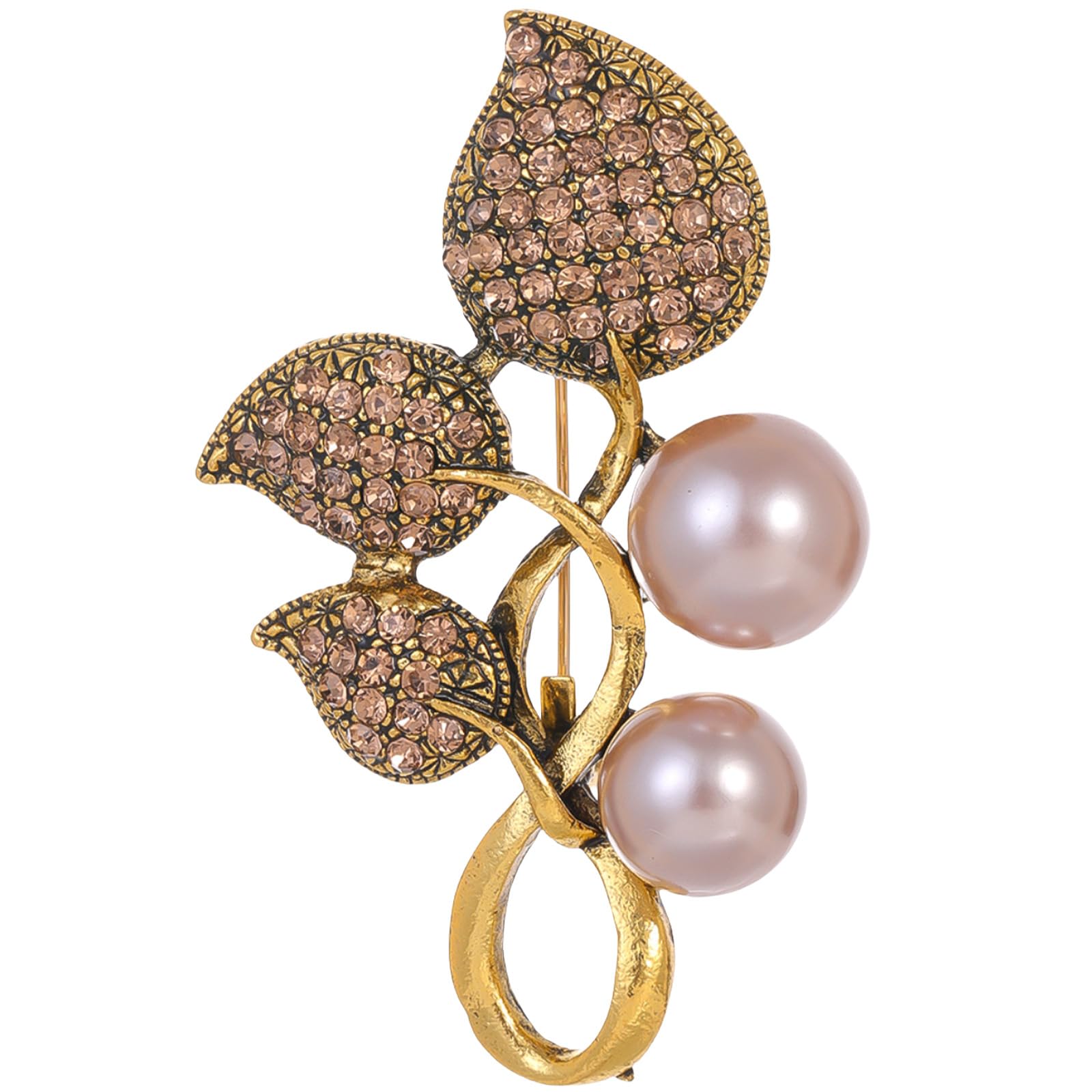 FAIRYGATE Brooches Enamel Brooch for Men Women Retro Rhinestone Lapel Pin Clothing Hat Decoration，B38 — view 25
