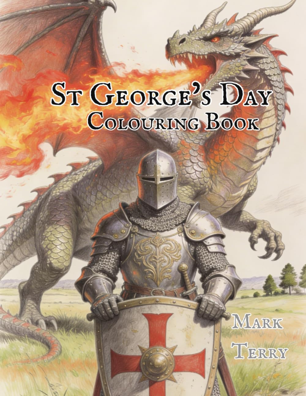 St George's Day: Colouring Book