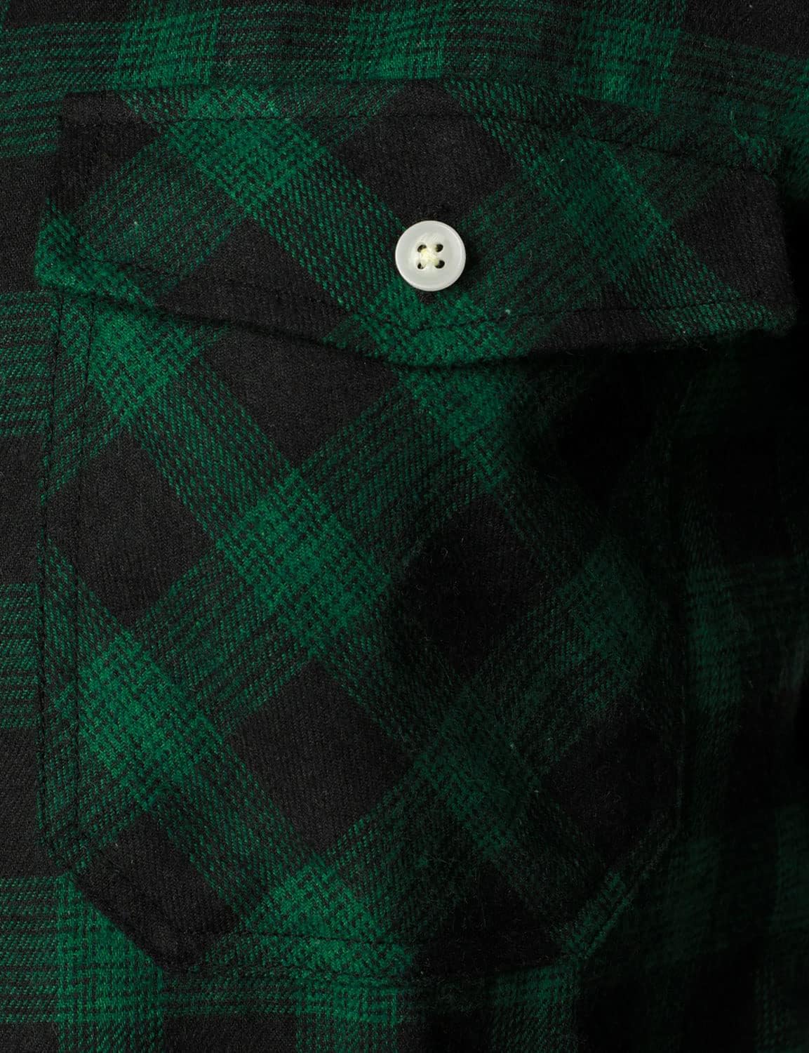 PARKLEES Men's Casual Regular Fit Button Up Flannel Checked Plaid Shirts with Pockets 7 71y2nB7jlAL. AC SL1500