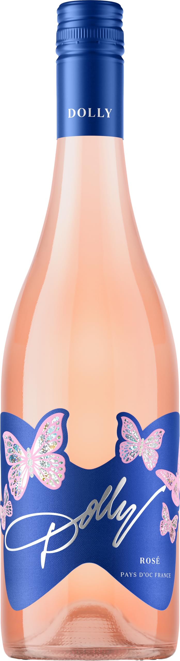 Dolly Wines French Rosé Wine 75cl (alcohol percentage may vary)