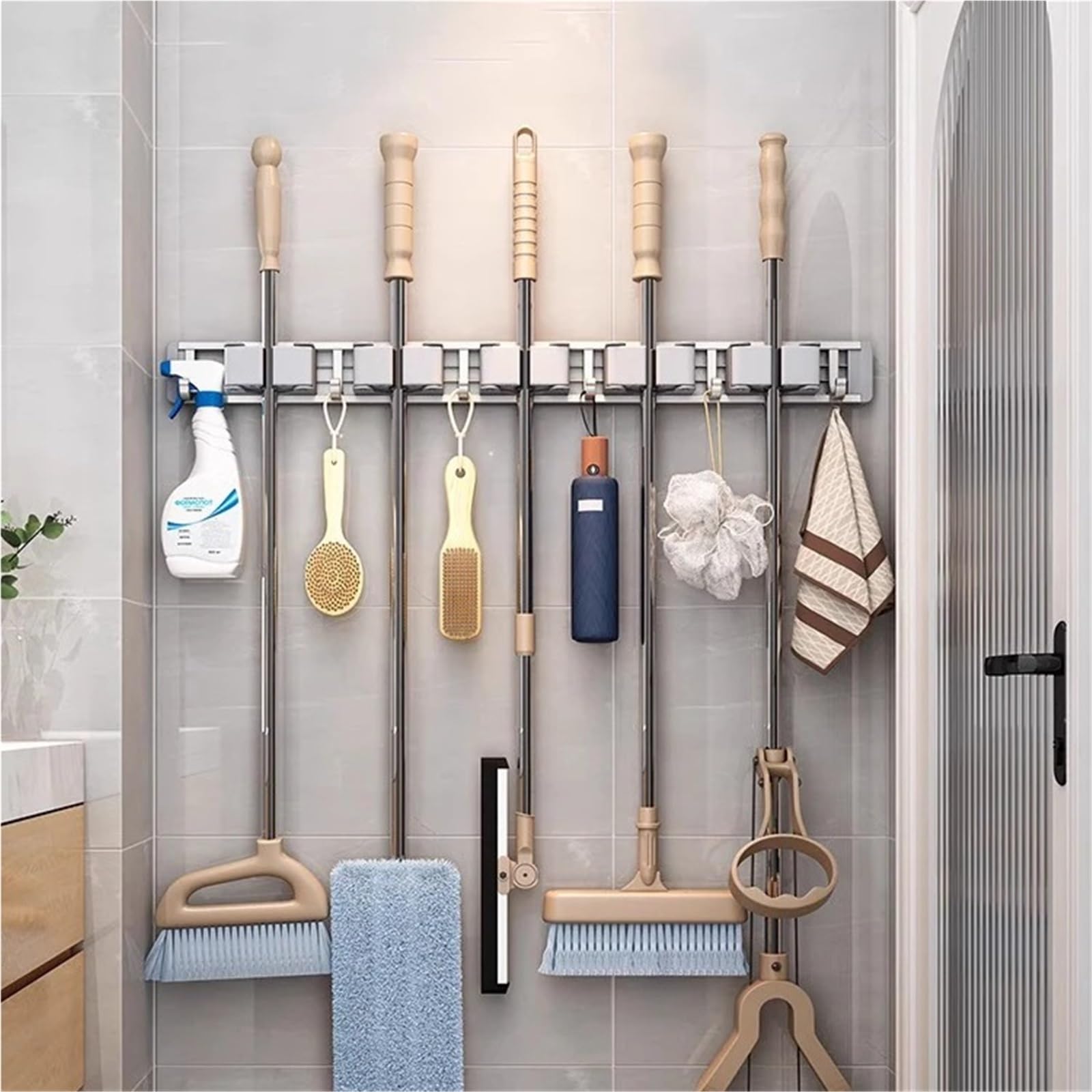 Mopp- Und Besen-Organizer-Halter