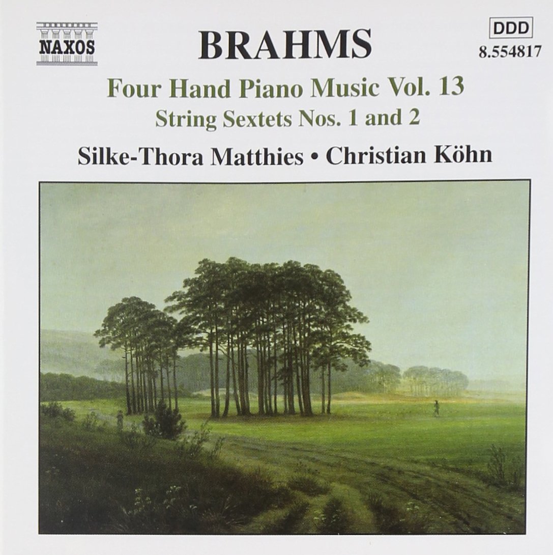 BRAHMS: Four-Hand Piano Music, Vol. 13