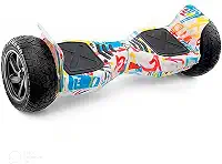 Hoverboard Skate Elétrico 8.5" Original Led Bluetooth Grafite Offroad Brinovar