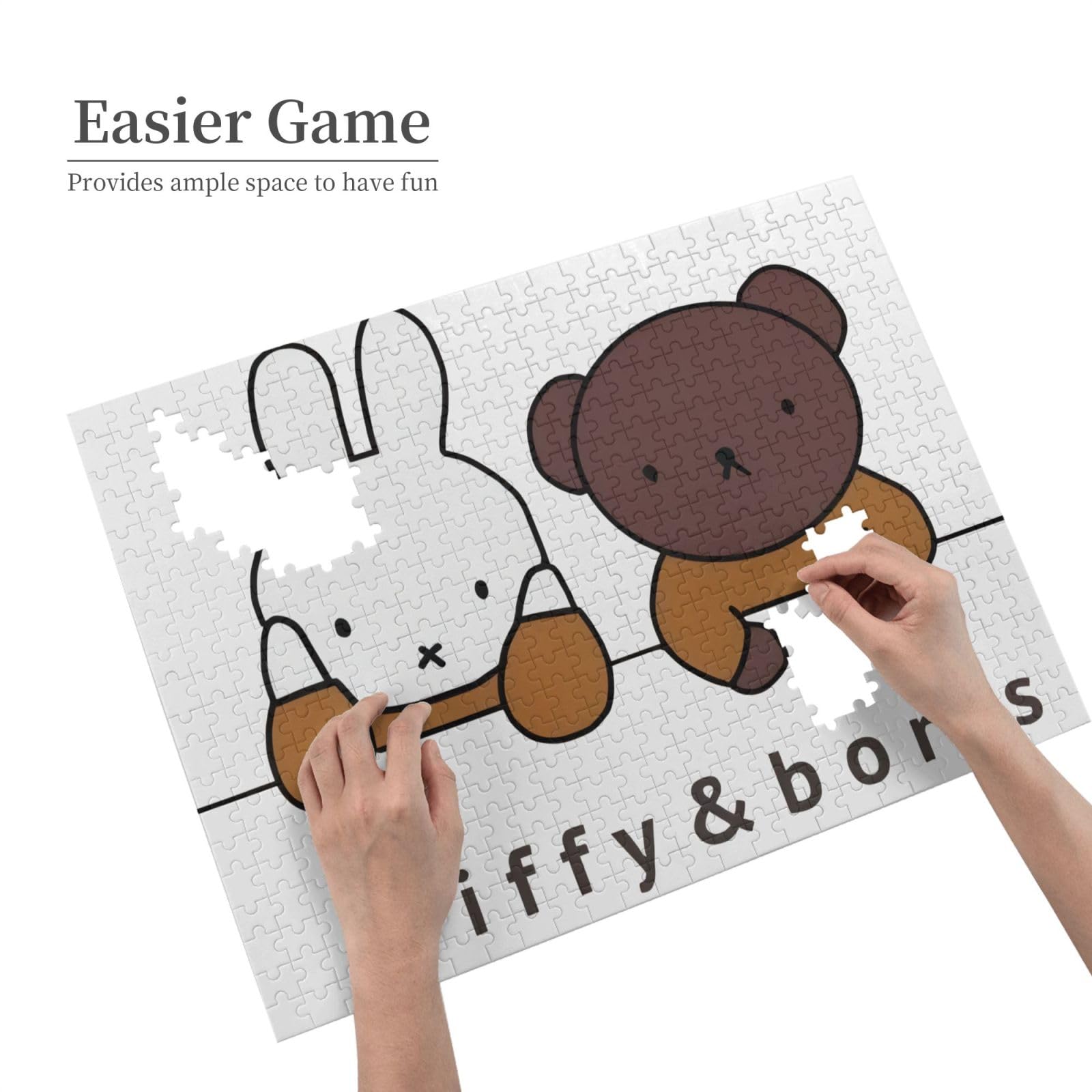Amazon.co.jp: パズル 500ピース ミッフィー ジグソーパズル