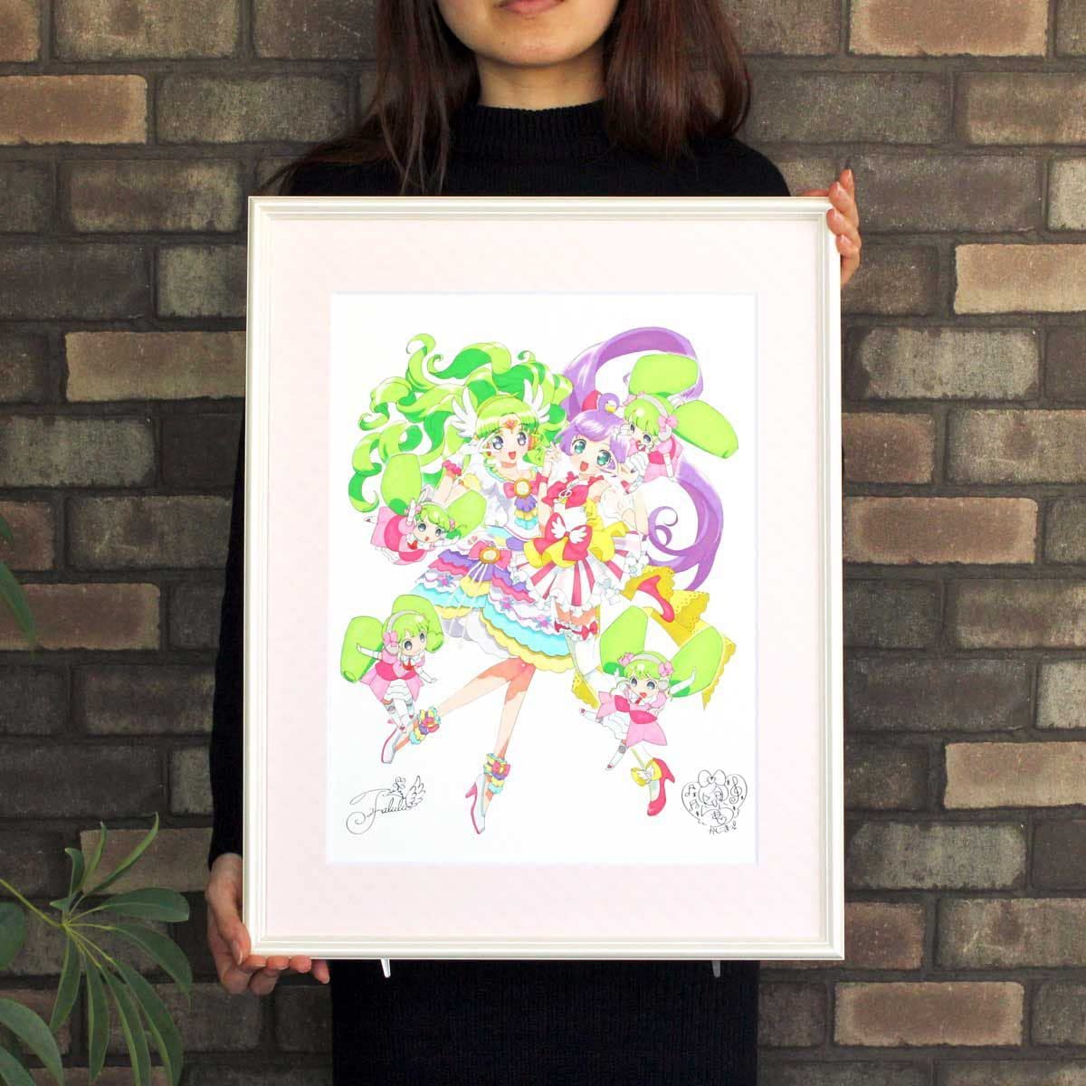 プリモアート プリパラアートボード「らぁらとファルル ～友達～」 プリモアート プリパラアートボード「らぁらとファルル ～友達