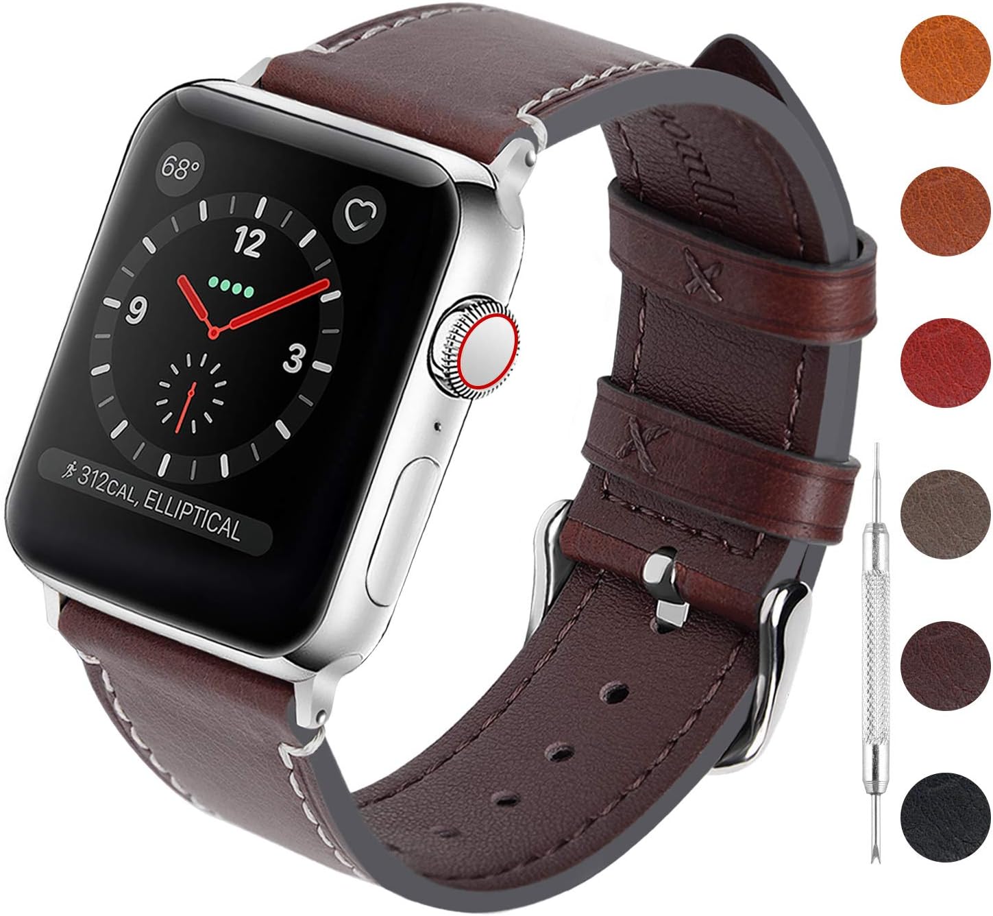 cinturino in pelle per orologi Apple