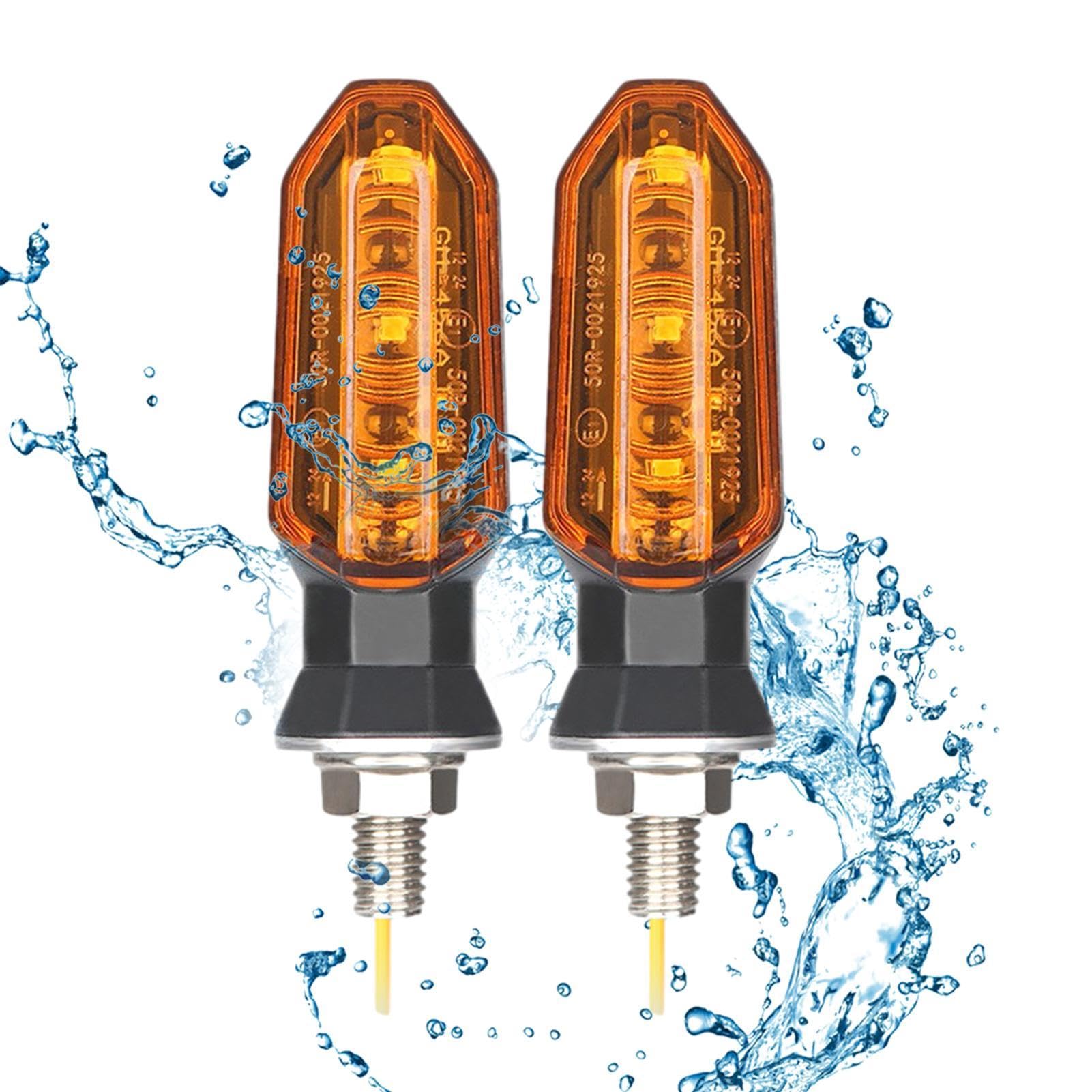 Amazon | バイク用ウインカー,バイク LED インジケーター 2 個