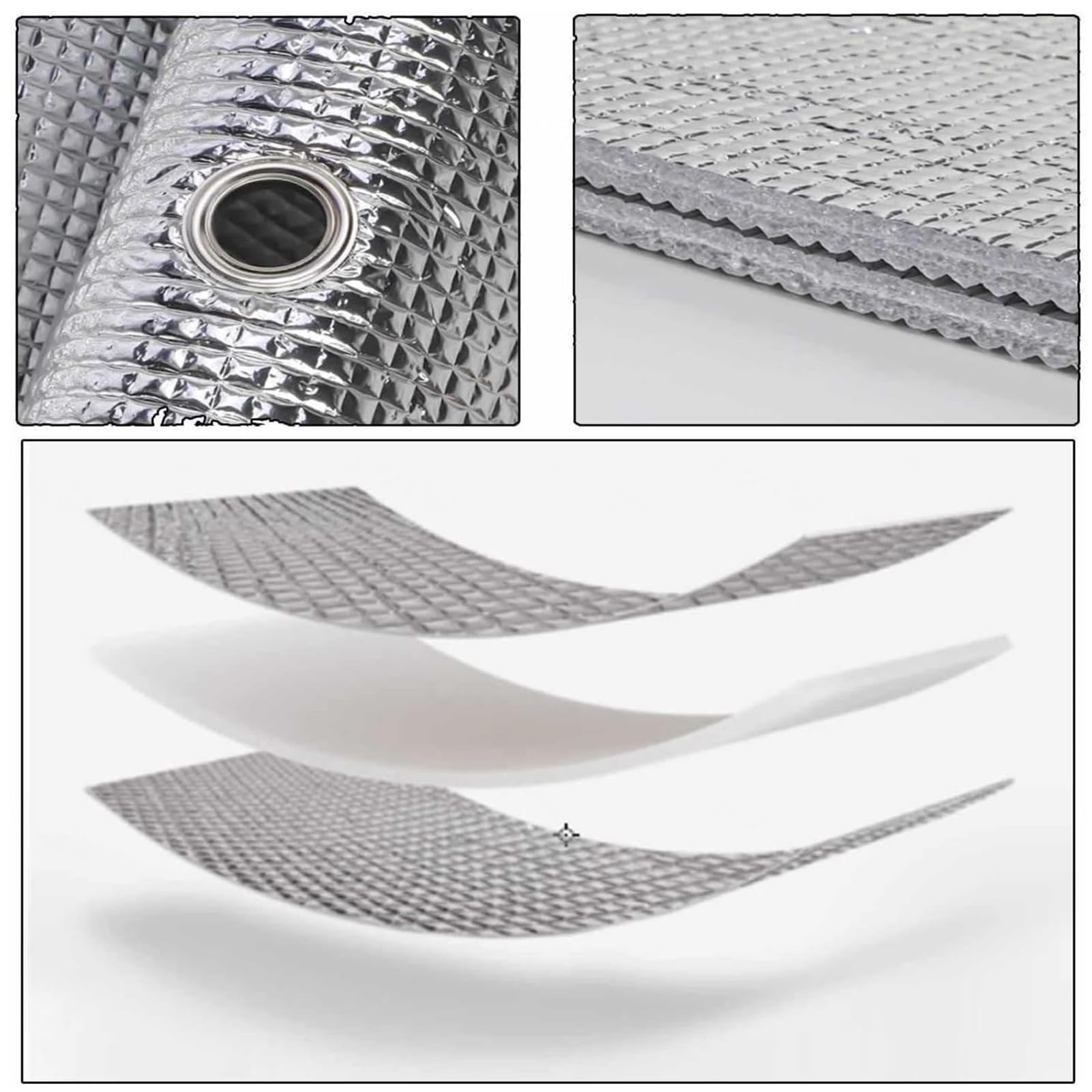Gruba folia okienna zaciemniająca, blokująca ciepło, folia przeciwsłoneczna bez kleju, folia przyciemniająca szkło, folia okienna aluminiowana do ogrodów zimowych, do domu