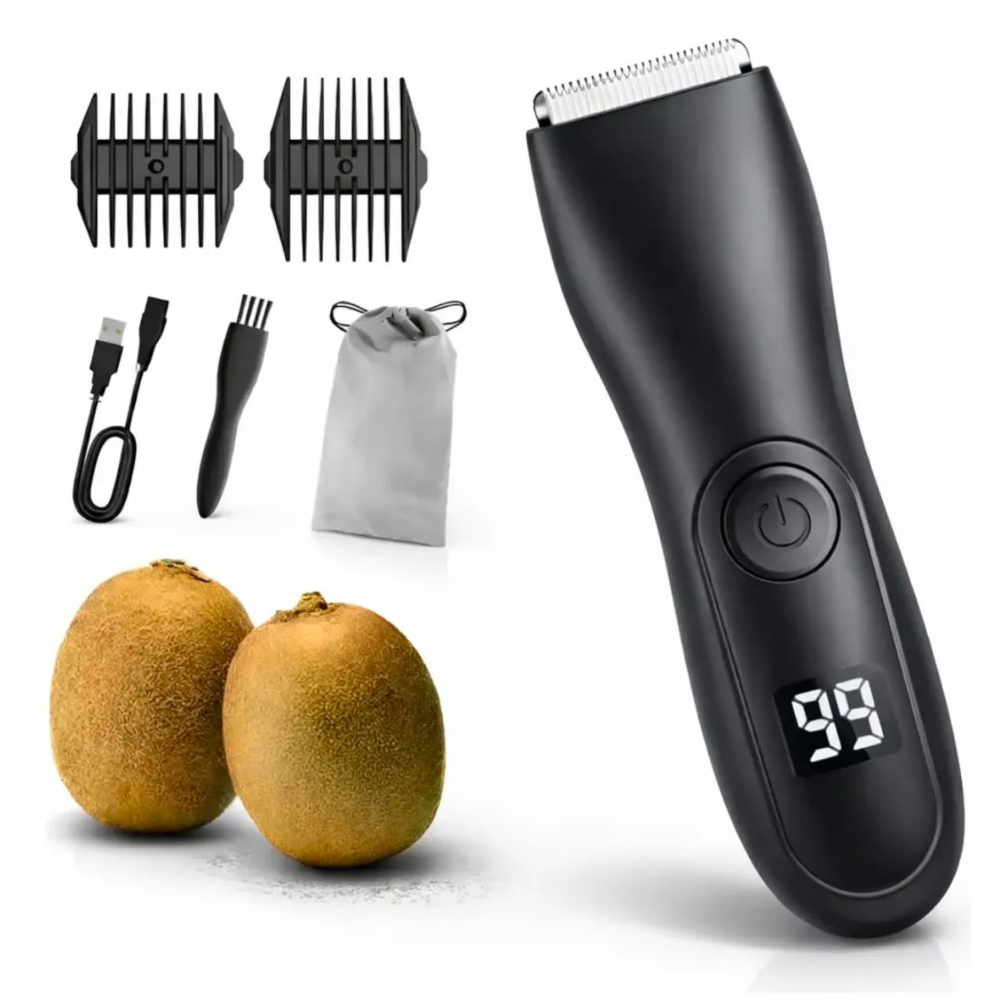 Aparador De Pelos Íntimus Clipper Pro Cabelo E Barba | Sem Fio