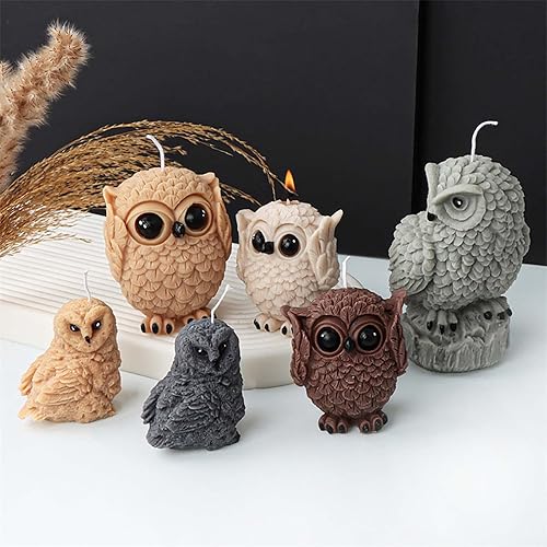 Miniatura 9 de Grainrain Moldes de silicona para velas de sirena para hacer velas, cera y jabón, moldes de silicona para velas moldes de jabones crean velas 3D