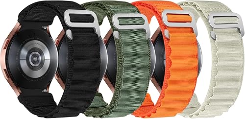 FTYQUEE Alpine Loop - Correas ajustables de nailon compatibles con Samsung Galaxy Watch 4 Classic de 1654 pulgadas 1654 pulgadas Galaxy Watch 5 de