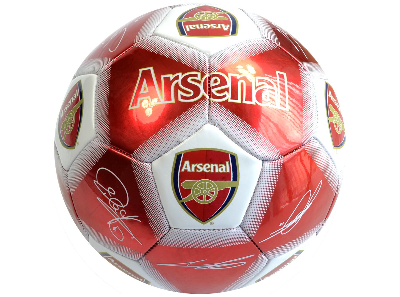 Club Licensed Arsenal Signature Football (Size 5)