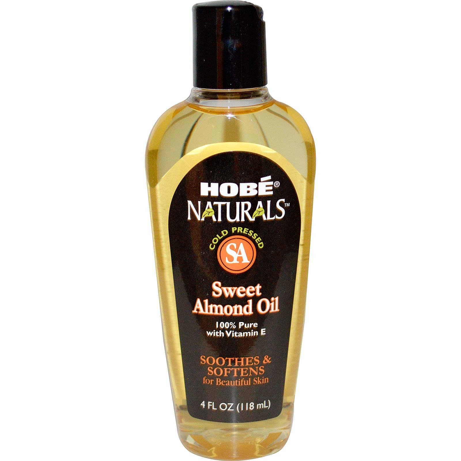 HOBE LABORATORIES BEAUTY OIL,SWEET ALMOND, 4 FZ