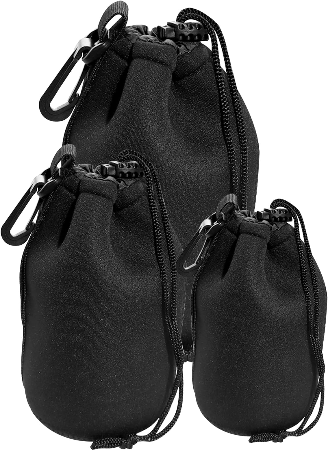 Lens Pouch Bag Lens Case Cover Sleeve,Soft Neoprene Travel Carry Protective Lens