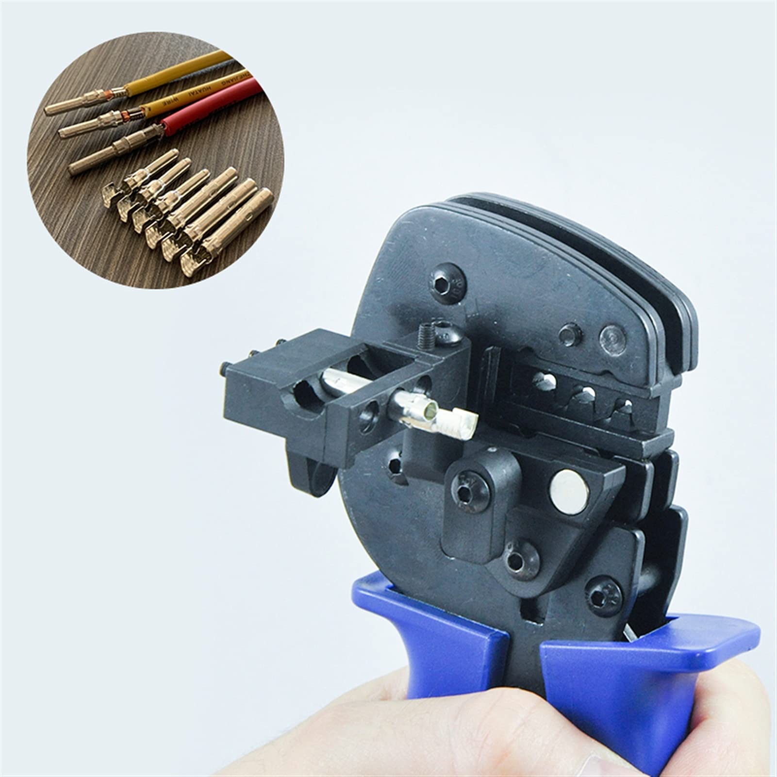 Pinces de sertissage PV Ligne PV Pinces Capacité 2.5/4 / 6mm2 14-1 0AWG Connecteur Solaire Outils d'économie de Main-d'œuvre A-2546B