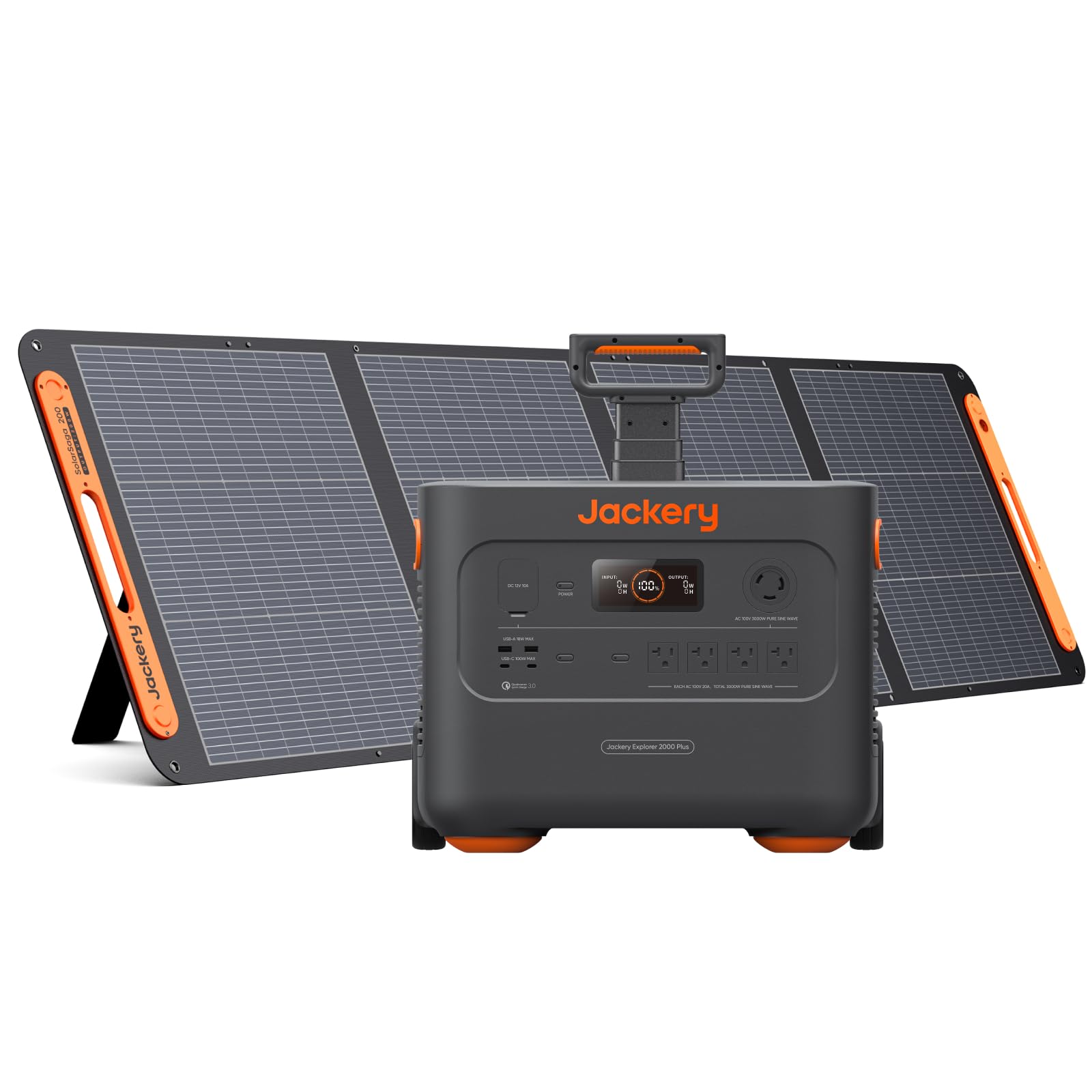 Jackery 2000 Plus + SolarSaga 200 セット