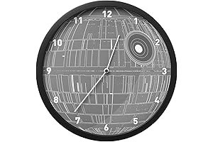 Star Wars Glow in the Dark Wall Clock - Darth Vader Clock