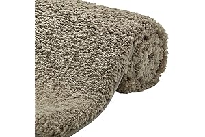 Gorilla Grip Premium Luxury Rubber Back Bathroom Rug: Ultimate Comfort and Absorption