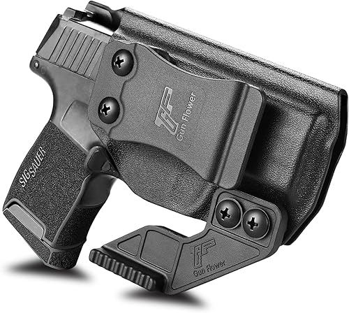 IWB - Funda compatible con Sig P365, P365 SAS, P365 Micro, funda de transporte interior en la cintura compatible con Sig P365  P365 SAS  P365