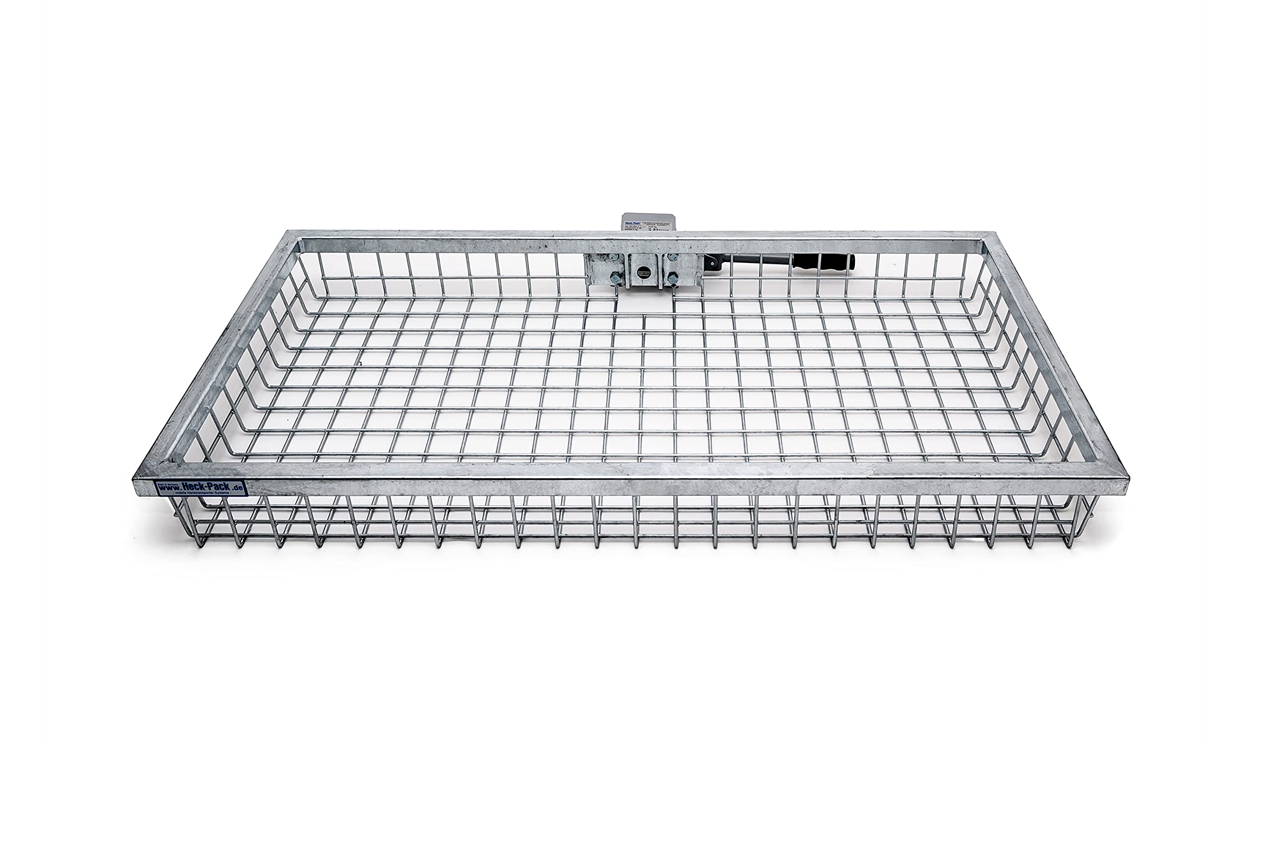 Heck-Pack Bagażnik dla zwierzyny, tylny bagażnik dla myśliwych, z dopuszczeniem ECE | 1200 x 600 x 125 mm, ocynkowany, z szybkim zapięciem, oryginalny, Made in Germany