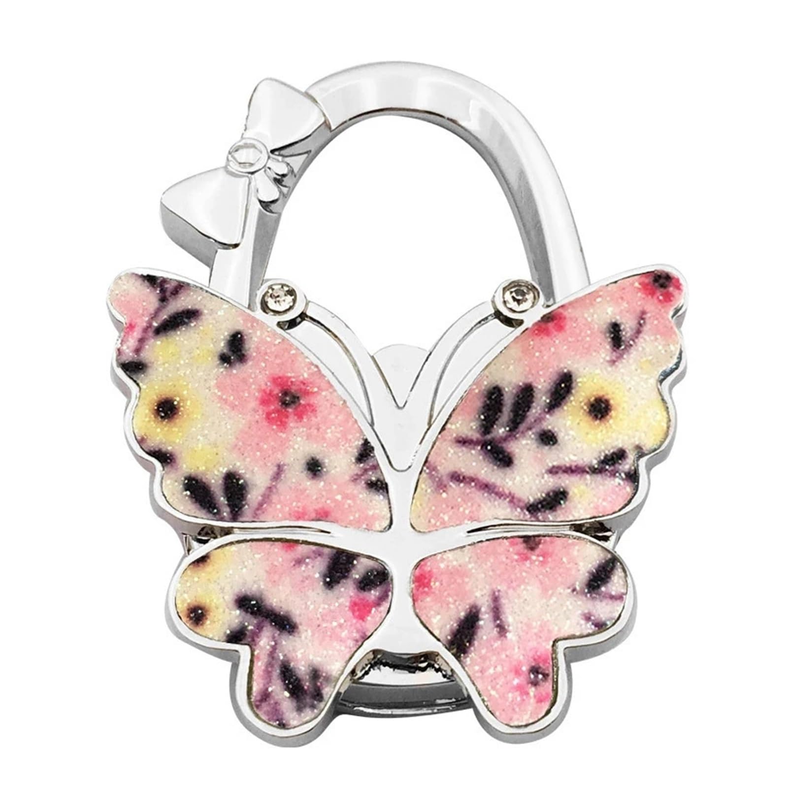 ZYAGH Elegant Bag Hook Portable Butterfly Bowknot Table Hanger(015)