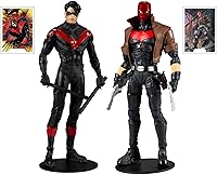 Vista 3 de McFarlane Toys DC Multiverse Red Hood and Nightwing 7" Action Figure Multipack