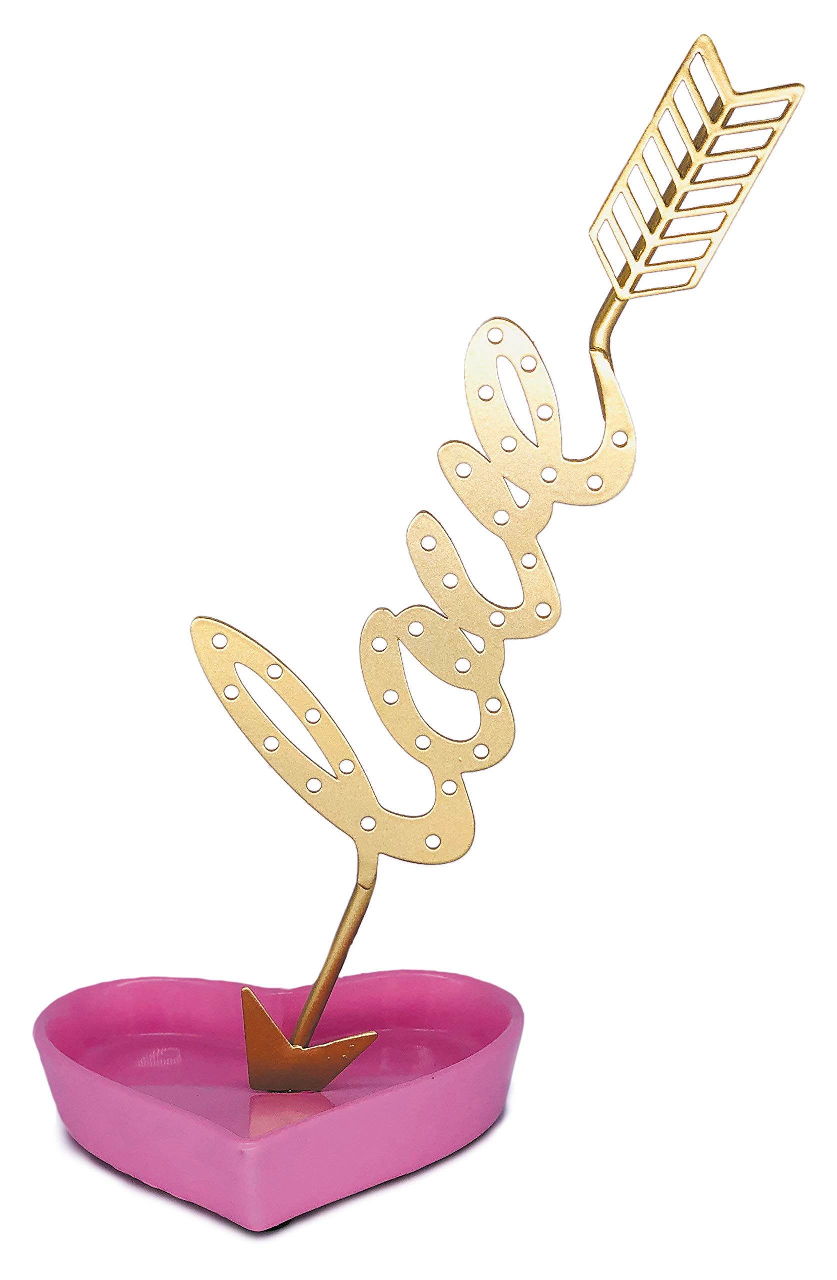 BewaltzBewaltz Jewelry Stand, Jewelry Organizer, Jewelry Tower, Earring Necklace Ring Organizer, Jewelry Stand with Tray (Love)