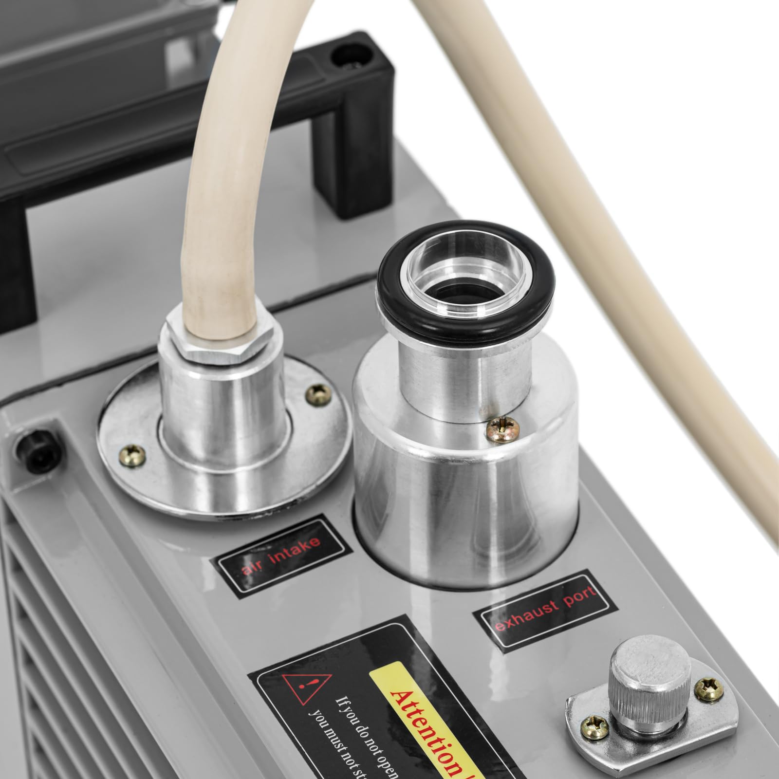 Steinberg Systems Labor-Vakuumpumpe mit 4 l/s Ansaugvolumen und 0,06 Pa Vakuumniveau 550 W elektrische Unterdruckpumpe für Labor und Industrie