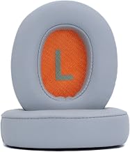JR460 Replacement Ear Pads, Compatible with JBL JR460 Headphone Grey | Soft protein leather/memory foam ear pads and earmuffs*2 + 1 headband