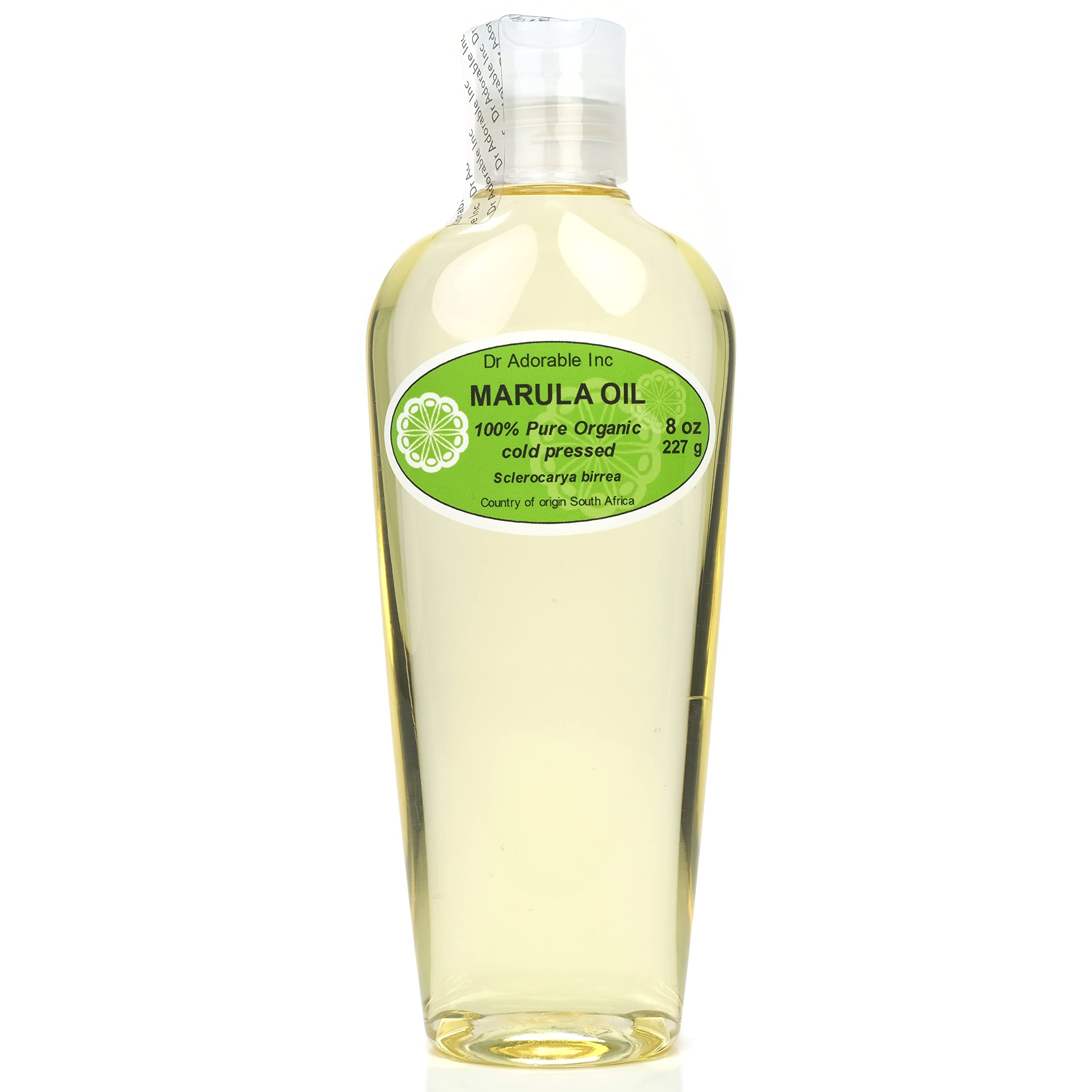 Dr AdorableMARULA CARRIER OIL 100% PURE ORGANIC COLD PRESSED 8 oz