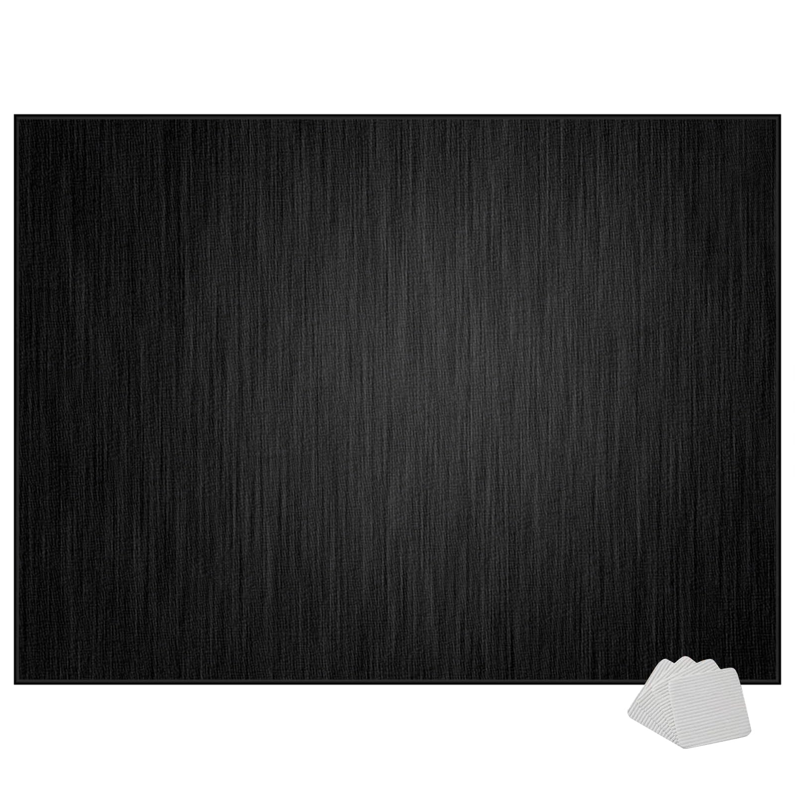 Tkuhknag Color 165 Drum Rug, Drum Mat, Soundproof Drum Carpet Non-Slip, 120 X 100 Cm Drum Rugs Mats For Drums & Percussion Electronic Drums Bass Drum Snare Drums Racks Guitars Drum Kit Etc Musical Instruments Mat