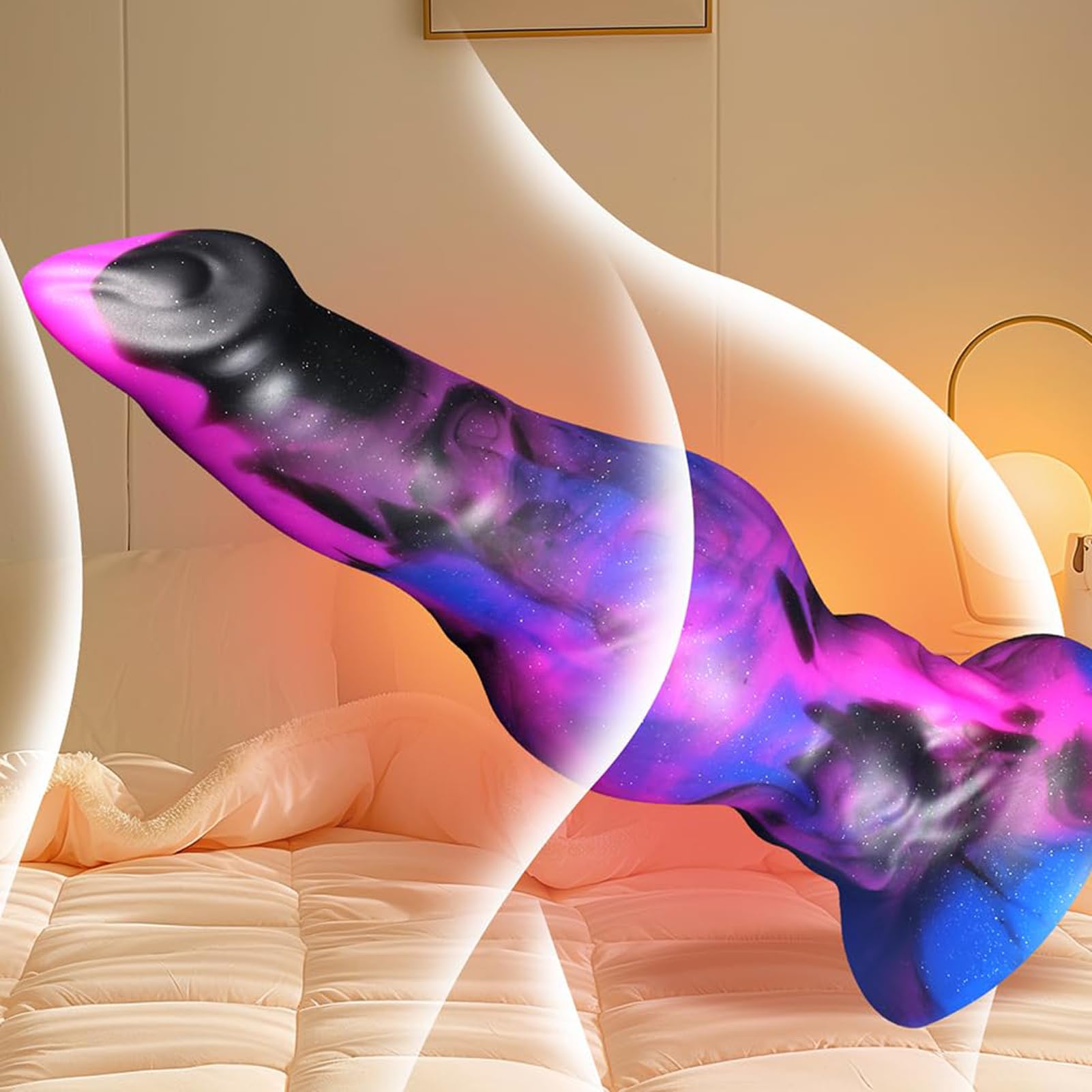 Dildo in silicone a forma di pene di cane, dildo animale, mostro, spesso, gigante, nodo, con ventosa, plug anale, punto G, massaggio alla prostata, dildo anale, giocattoli sessuali for don