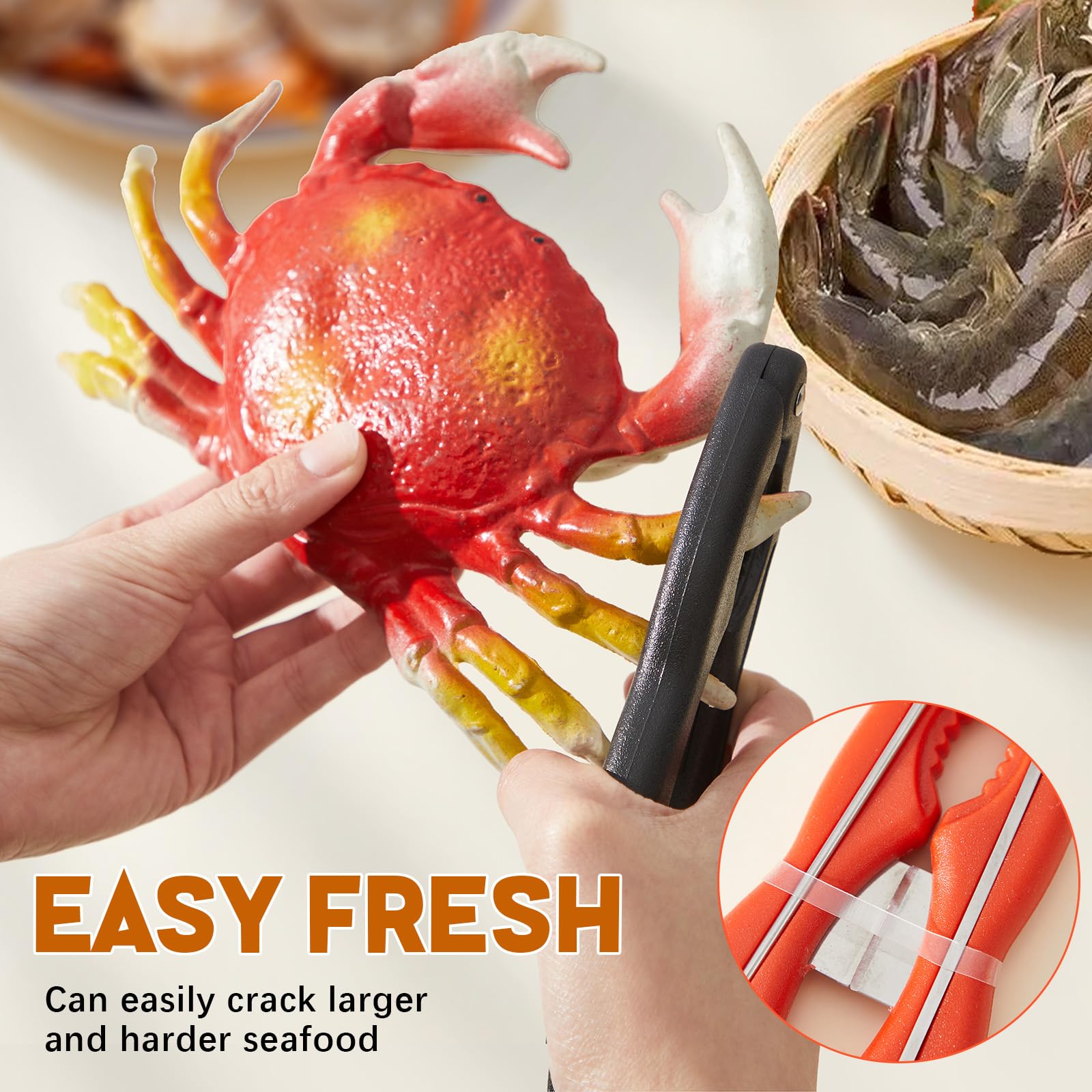 Snapklik.com : 30 Pcs Crab Leg Cracker Tool Multifunctional Crab ...