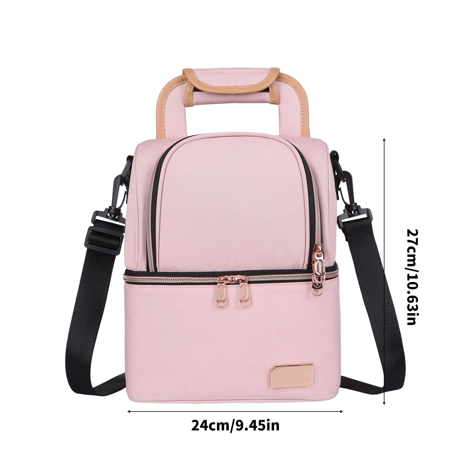 Sac isotherme pour biberon de lait maternel avec bandoulière pour allaitement, maman, voyage