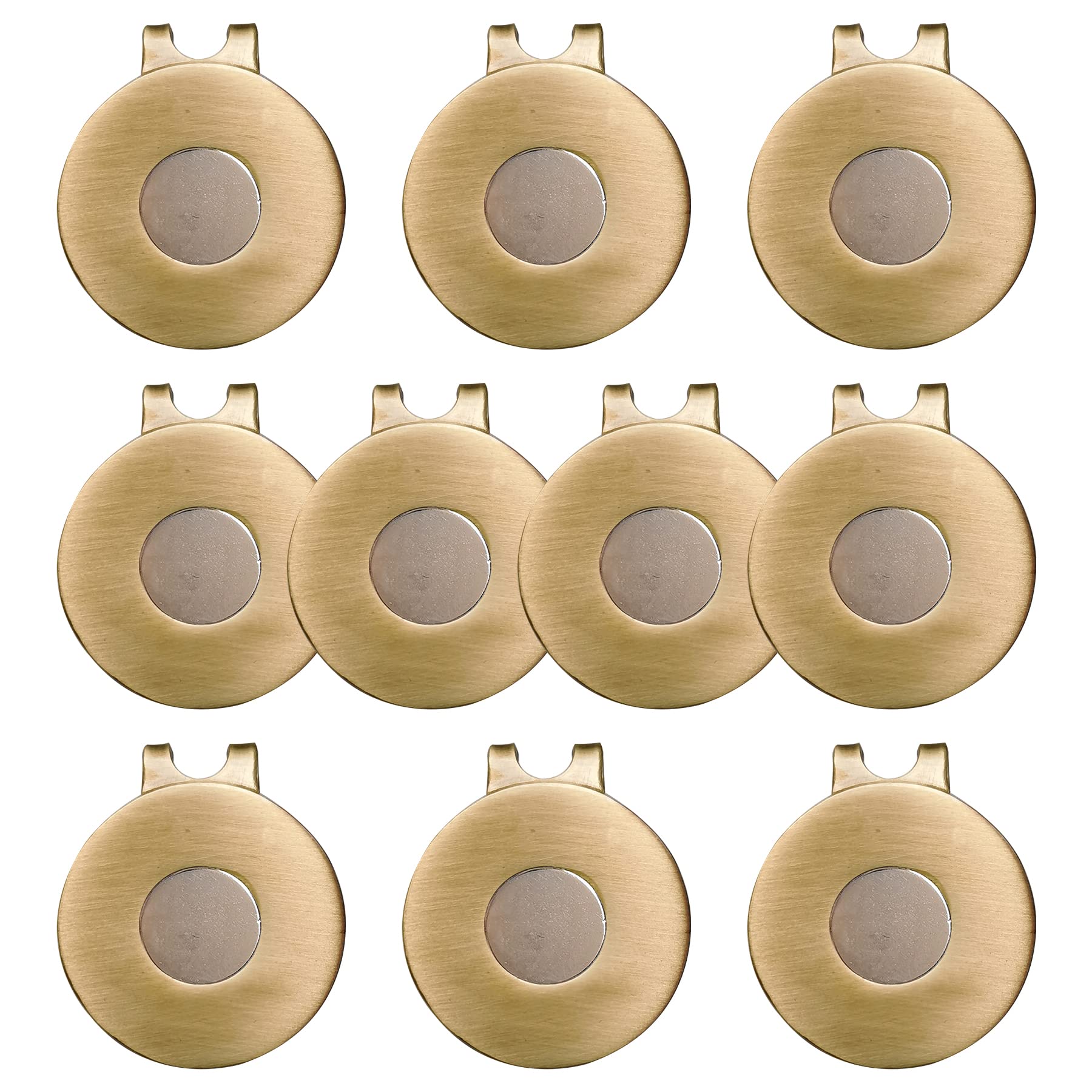 Magnetic Golf Hat Clips Ball Marker Holder for Golf Gloves Hats Bags Caps Visor Belt