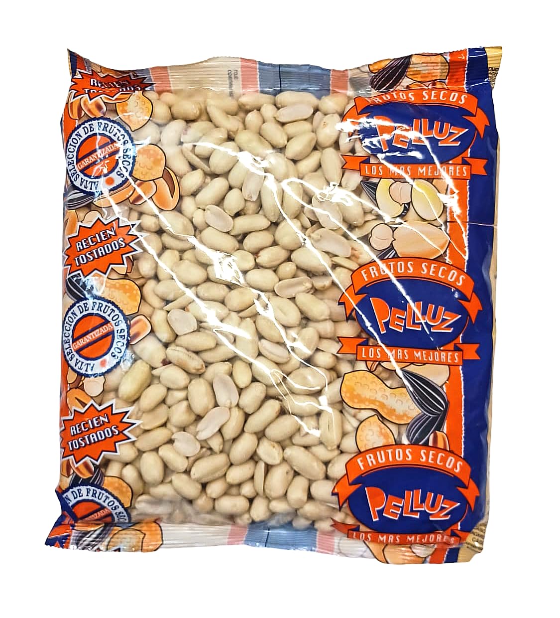 Cacahuete crudo pelado 1 Kg - Maní natural sin cáscara - Pelluz