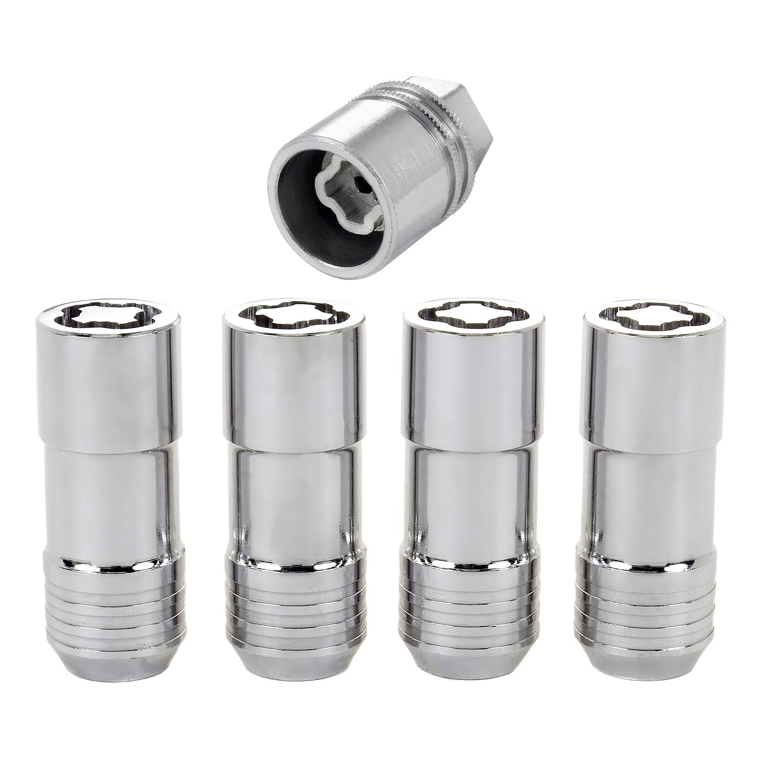 Amazon.com: MCGARD 24205 Chrome Cone Seat Wheel Locks (M14 x