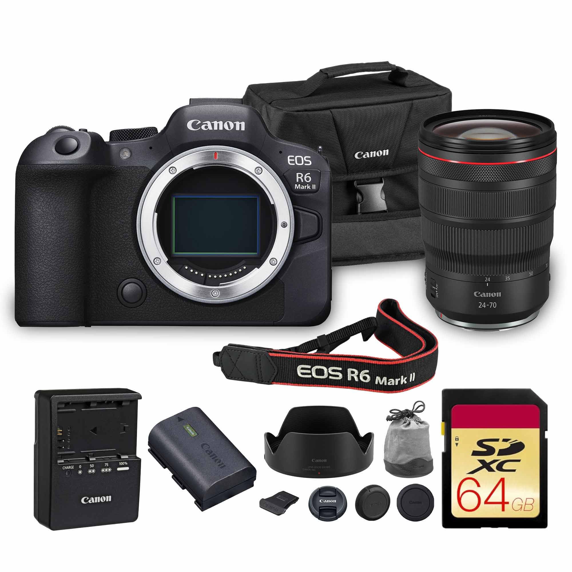 Amazon.com : Canon EOS R6 Mark II Mirrorless Camera | 24.2MP Full