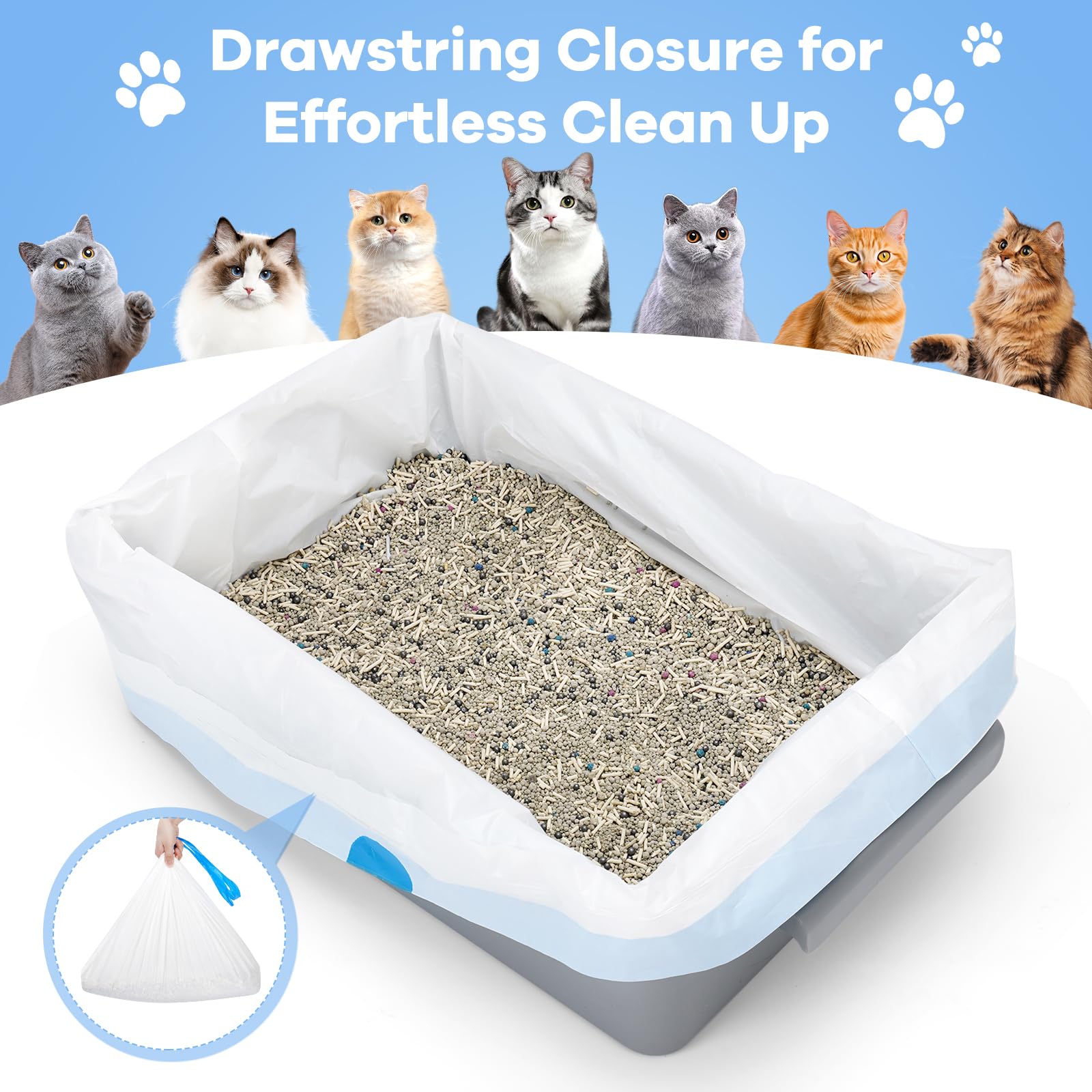 Jonny Cat Hefty Litter Box Liners Top Entry Cat Litter Box Cat