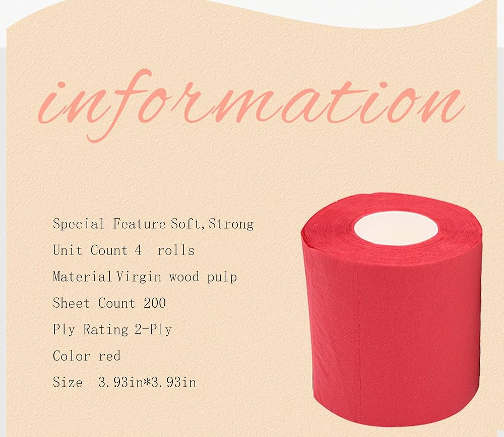 TOILETPAPER Red Edition アート・デザイン・音楽 TOILETPAPER Red