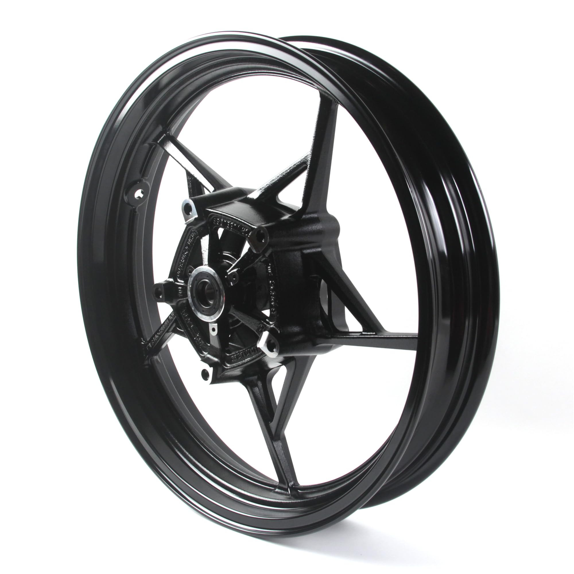 Front Wheel Rims for Ninja 400 Z400 EX400 (ABS include) 2018-2023 Ninja 400 Wheel Motorcycle Ninja 400 Accessories Gloss Black 2019 2020 2021 2022