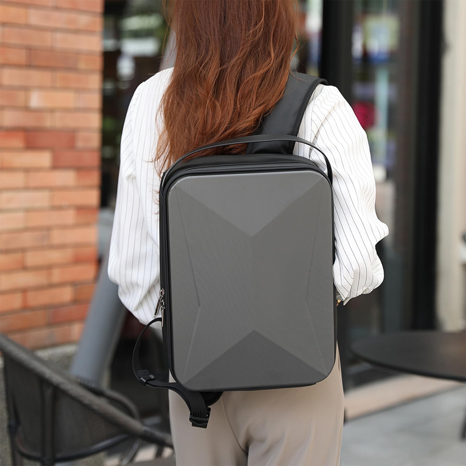 Zaino rigido con custodia rigida multiscomparto per custodia per droni Custodia impermeabile antiurto per borsa da viaggio