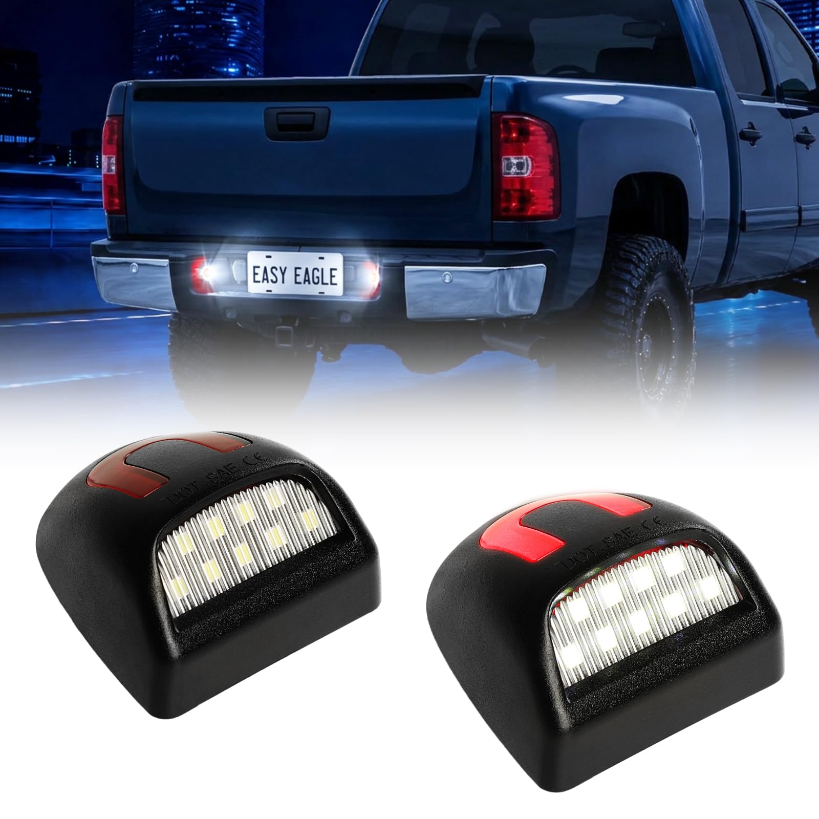 EASY EAGLE LED License Plate Light for Chevy Silverado 1500 1999-2013