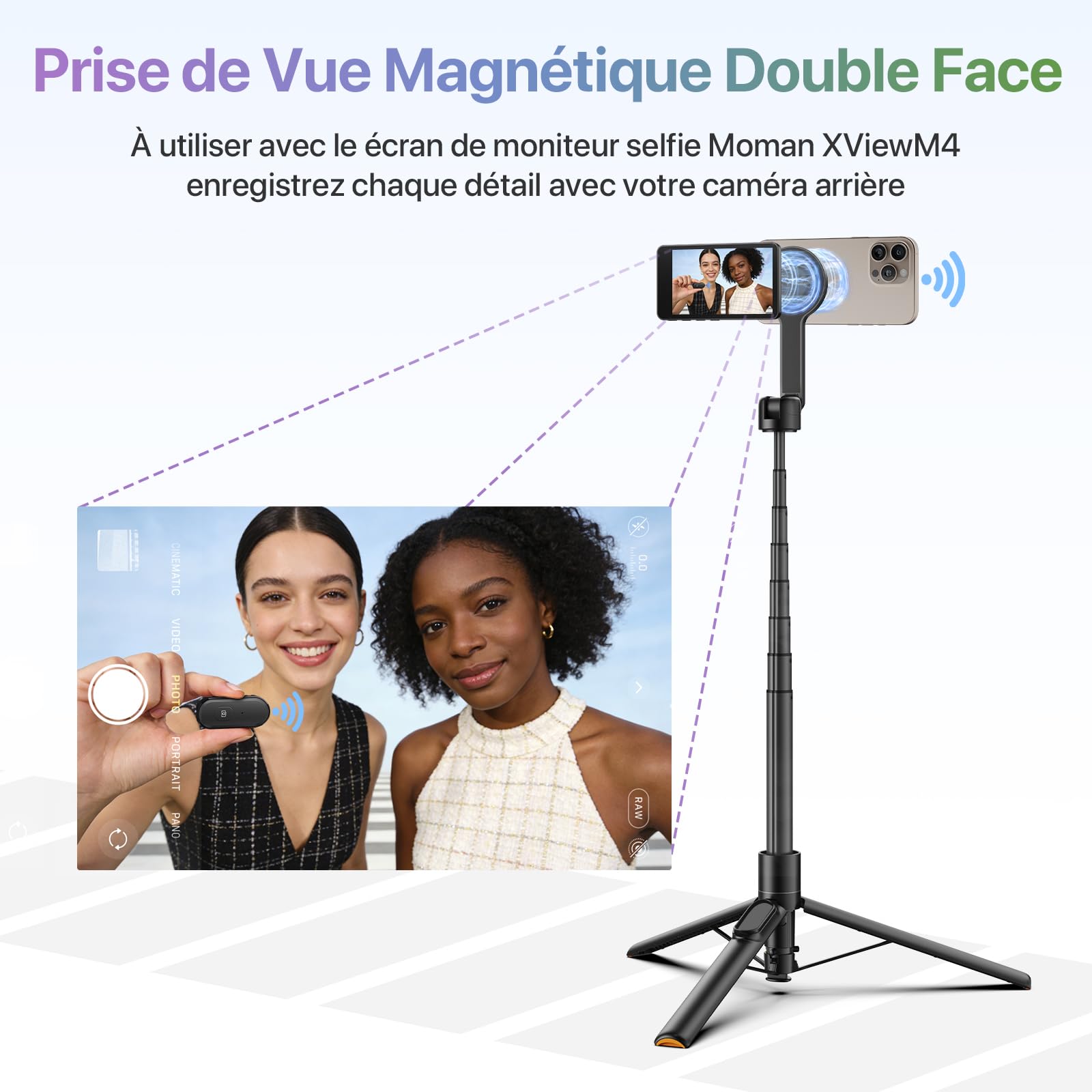 Moman Trepied Smartphone 167cm