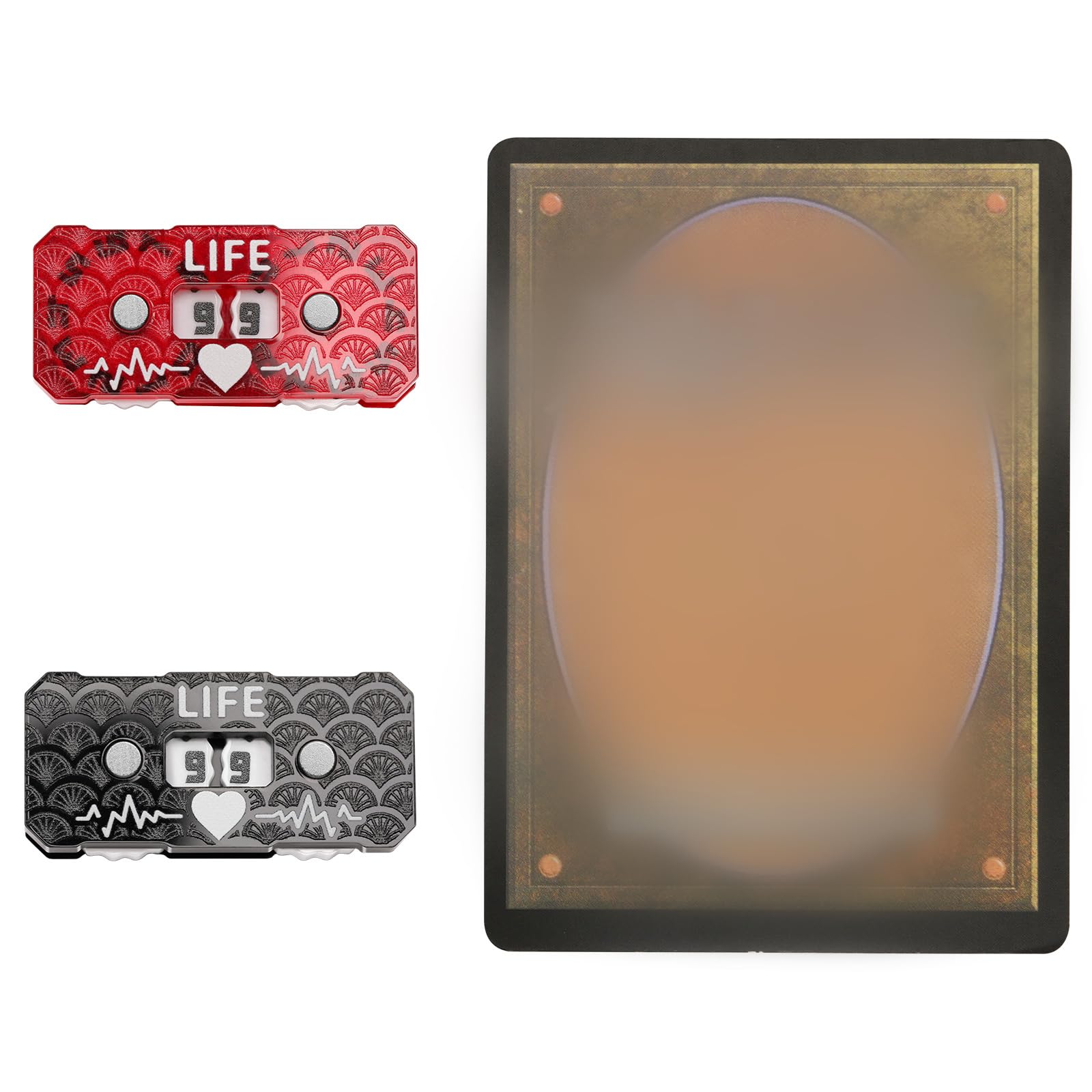 WUBRG TCG Large Life Counter - White (12+) - Commander MTG