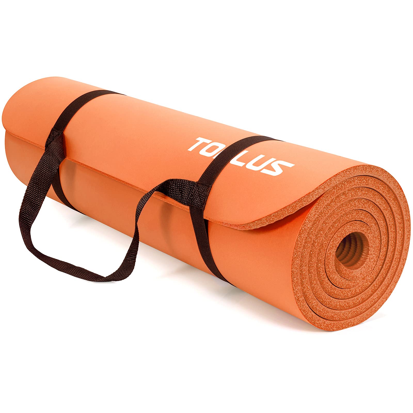 Toplus Yoga Mat Thickened Non Slip Exercise And Pilates Mat