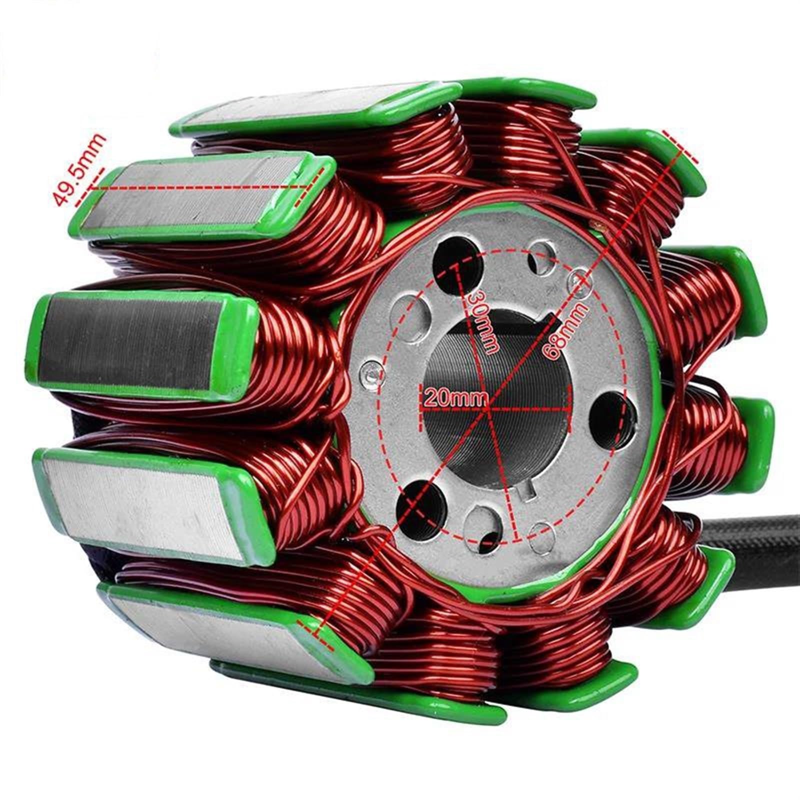 Bobina Accensione Statore Per FZ1 FZS10XCGY FZS10XCR FZ-1 FZS10YCG FZS10YCL FZS10YG YZF-R1 R1 2008 Motor Bike Magneto Motore Generatore Statore Bobina Statore Di Accensione
