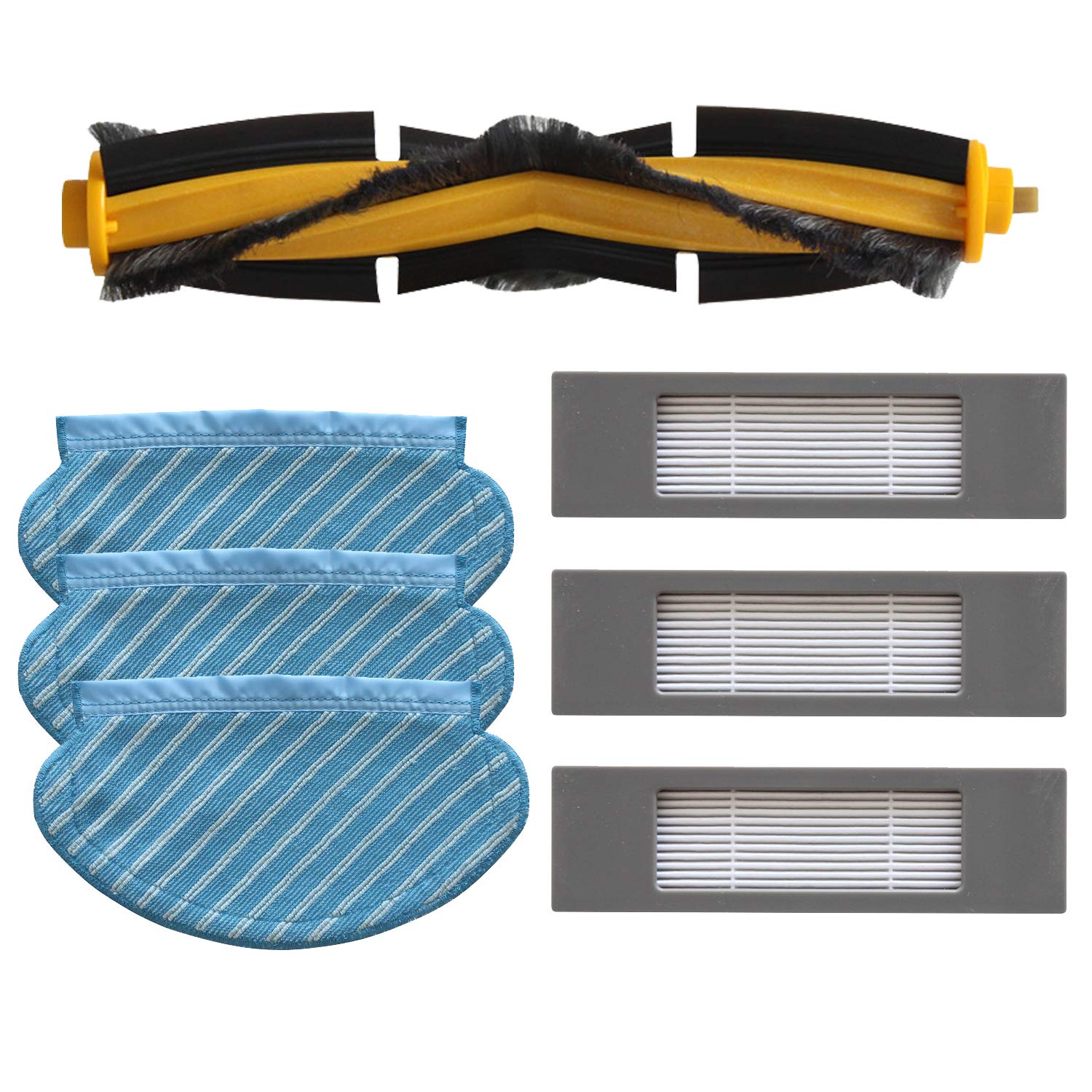Kit Ecovacs OZMO 950 920 REYEE de 7 accessoires pour aspirateur robot