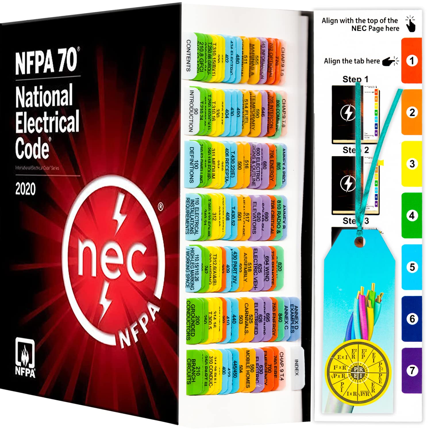 Buy National Electrical Code 2020 NEC Code Book Tabs Book Not Included